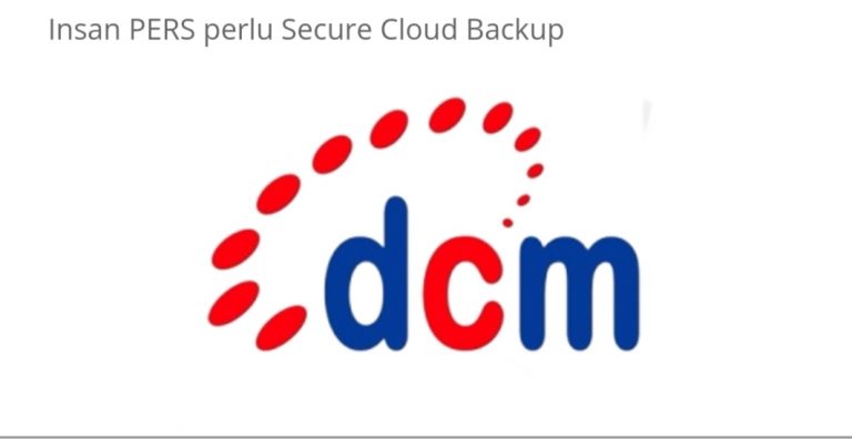 Webinar Insan PERS perlu Secure Cloud Backup