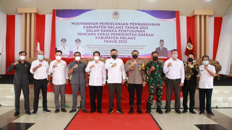 Bupati Melawi Buka Secara Resmi Musrenbang Tahun 2023