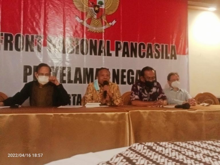 Front Nasional Pancasila Nyatakan Sikap.