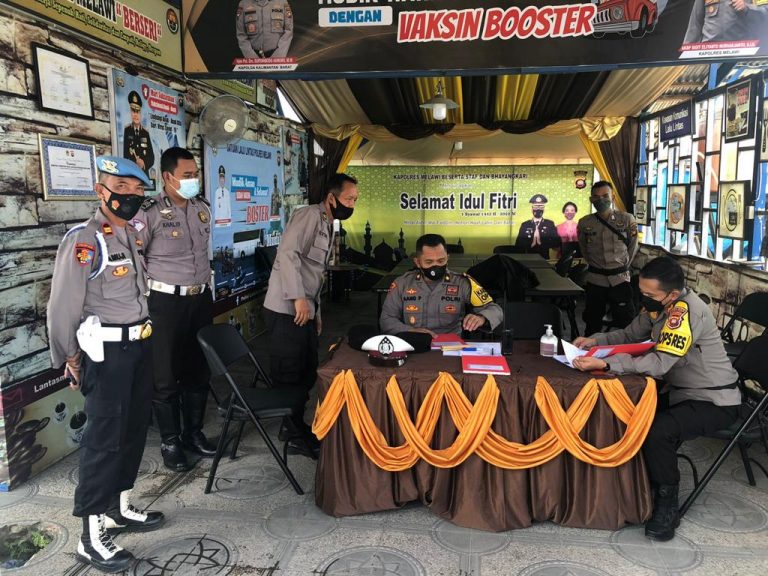 AKBP Sigit Cek Langsung Pos Operasi Ketupat Kapuas 2022