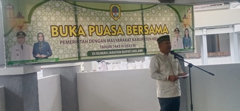 Ramadhan 1443 H, Bupati Melawi Gelar Buka Puasa Bersama