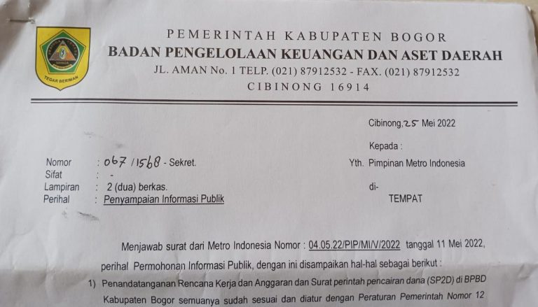 Informasi : Redaksi Metro Indonesia Undang PPID Buka 1 Forum KIP