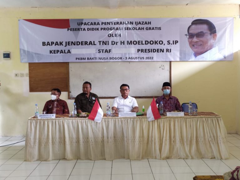 SMK Bhakti Nusa Sambut Staf Khusus Kepresidenan