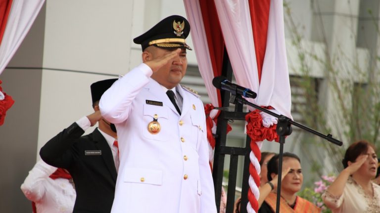 Bupati Melawi Pimpin Langsung Upacara HUT RI Ke-77