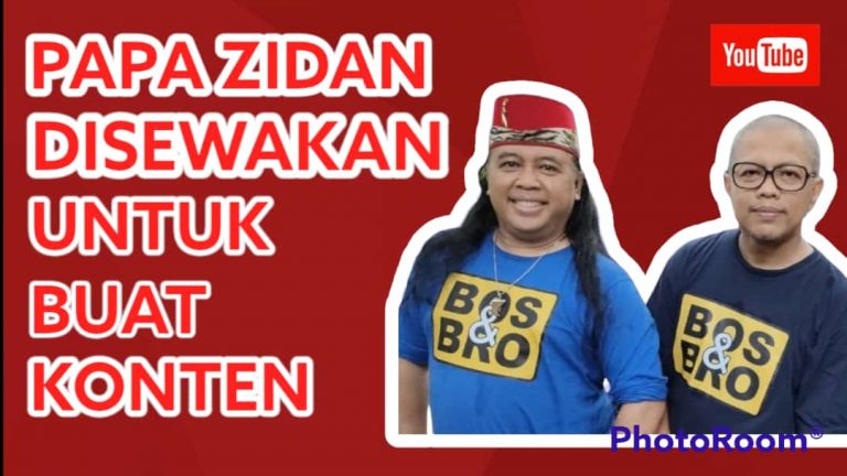 HAHAY ! Se Indonesia Harus Tahu PAPA ZIDAN Disewakan