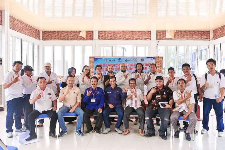 Asesor BNSP Beri Sosialiasi Jelang SKW Perdana di Kota Medan