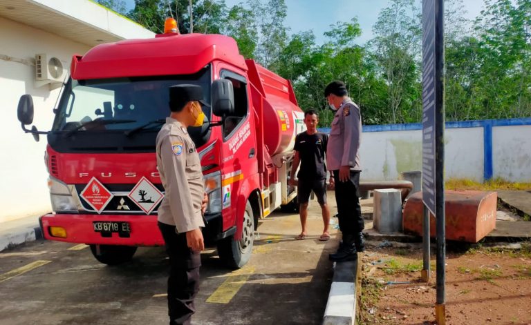 Pasca Kenaikan Harga BBM, Polres Melawi Lakukan Pengawasan