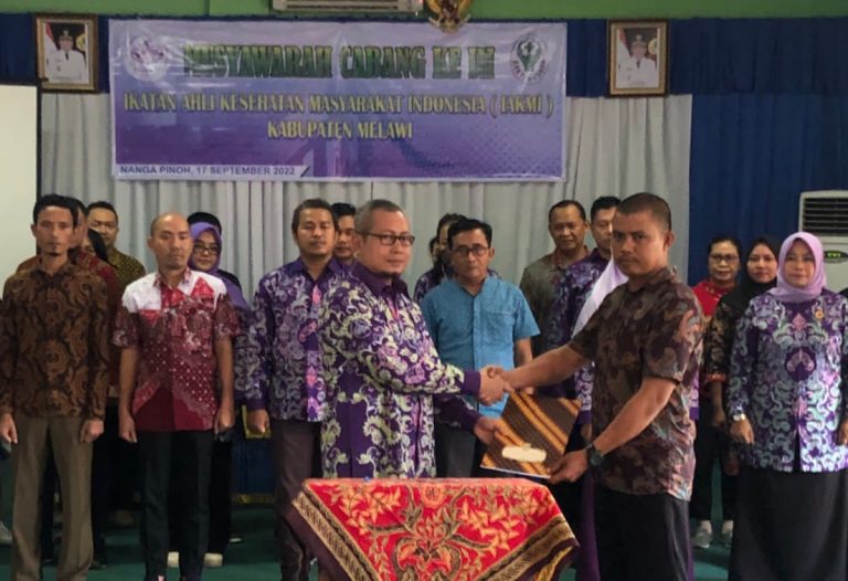 Kurniawansyah Resmi Terpilih Sebagai Ketua IAKMI Melawi Periode 2022-2025