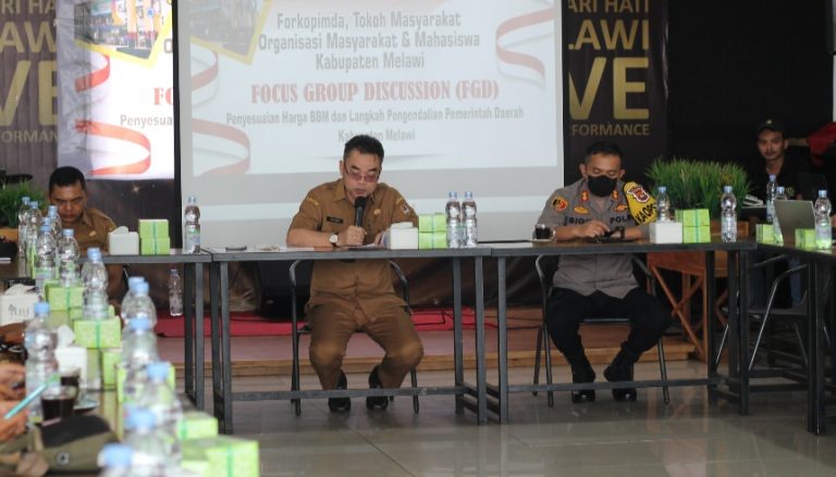 Diskumdag Melawi Gelar FGD Penyesuaian Harga BBM