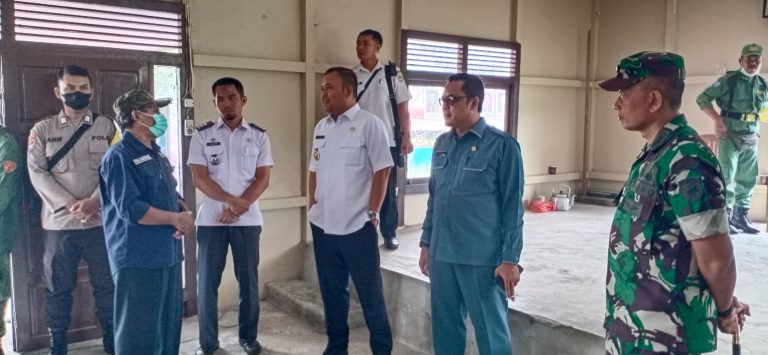Bupati Melawi Tinjau Langsung Pilkades Di Desa Tanjung Sari Tahun 2022