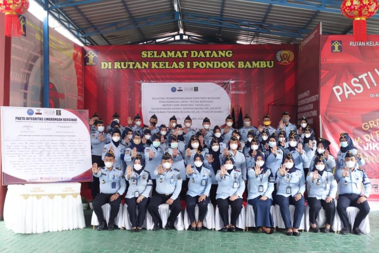 Komitmen Bersama ditandatangani Rutan Kelas I Pondok Bambu