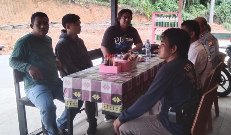 Jumat Curhat;  Kapolsek Sayan Terima 4 Point Masukan Langsung Dari Masyarakat