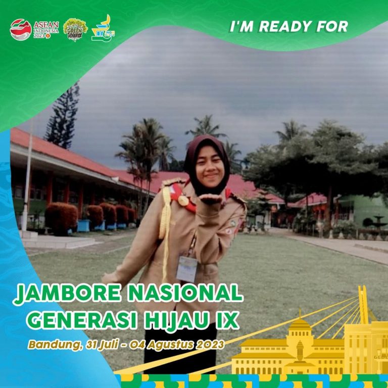 Annisa Hidayana Siswa SMAN 1 Guguak Wakili Sumatera Barat Ikuti Jambore Nasional Generasi Hijau 2023