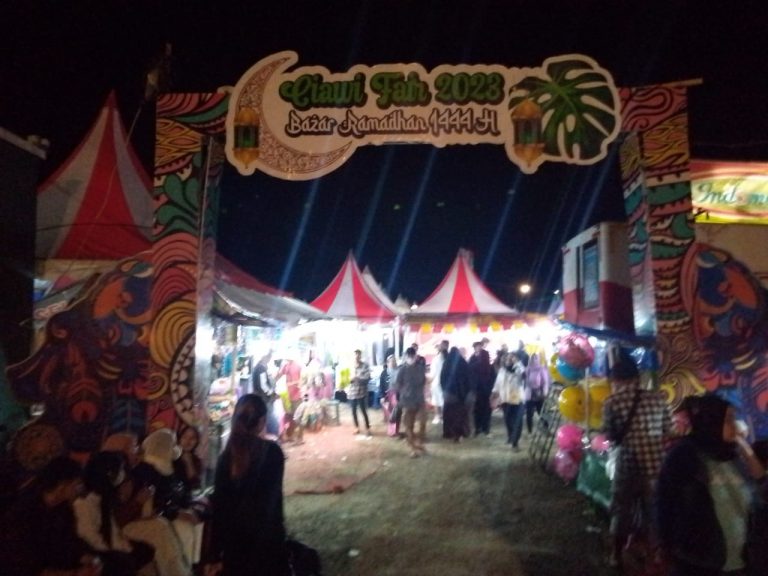 Ribuan pengunjung serbu Ciawi fair 2023 bazar ramadhan 1444 H