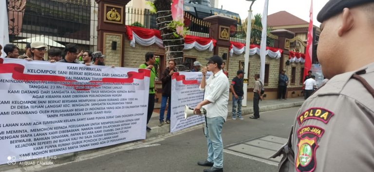Kelompok Tani Berkat Bersama Tuntut Basmi Mafia Tanah