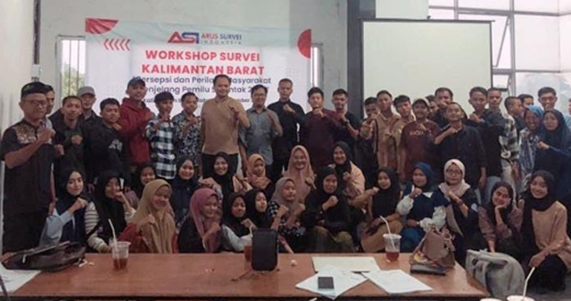 ASI Gelar Workshop Survei Di Kalbar Jelang Pemilu 2024