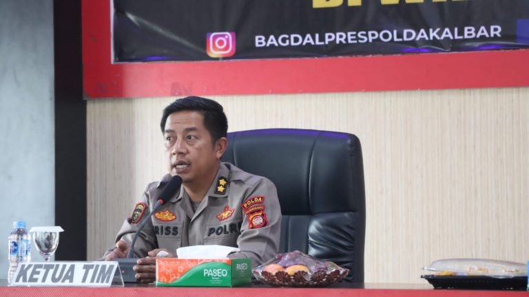 Biro SDM Polda Kalbar Sosialisasikan Penerimaan Terpadu Anggota Polri Tahun Anggaran 2024