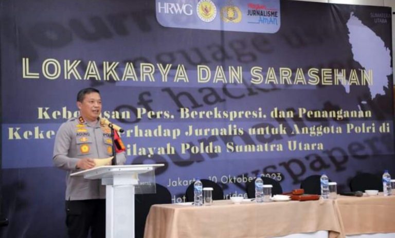 Kapolda Sumut Komitmen Berikan Perlindungan Kepada Jurnalis