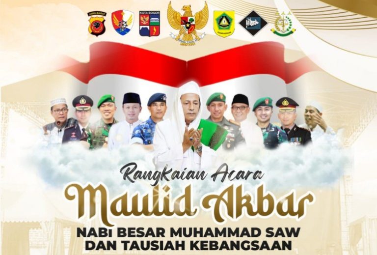 Bupati Bogor Gelar Maulid Nabi Dan Tausiyah Kebangsaan