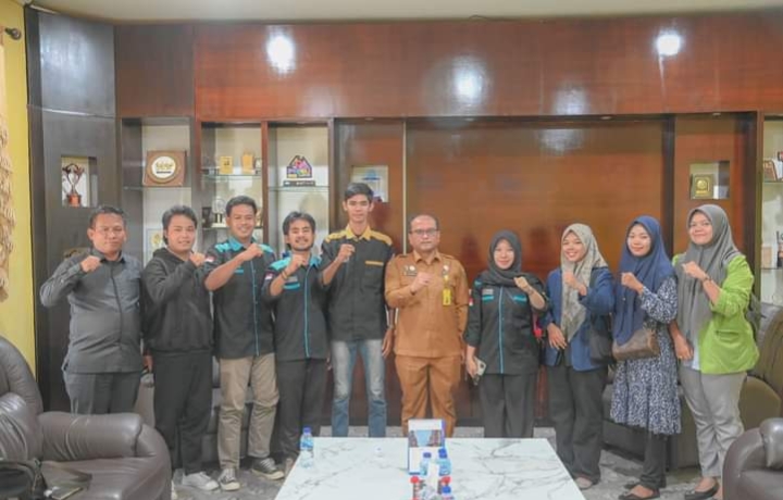 Walikota Padangsidimpuan Terima Audiensi dari Aliansi BEM Nusantara.