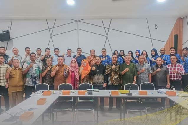Pj.Walikota Padangsidimpuan H.Dr.Letnan Dalimunthe SKM.M.Kes Membuka Gelar Konsultasi Publik Rancangan Awal RPJPD Kota Psp 2025 – 2045.