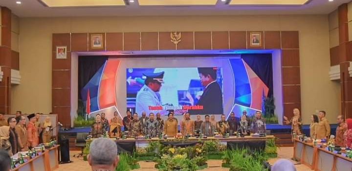 Pj.Walikota Padangsidimpuan Dr.H.Letnan Dalimunthe.SKM.M.Kes. Hadiri Rapat Umum Pemegang Saham PT. Bank Sumut.
