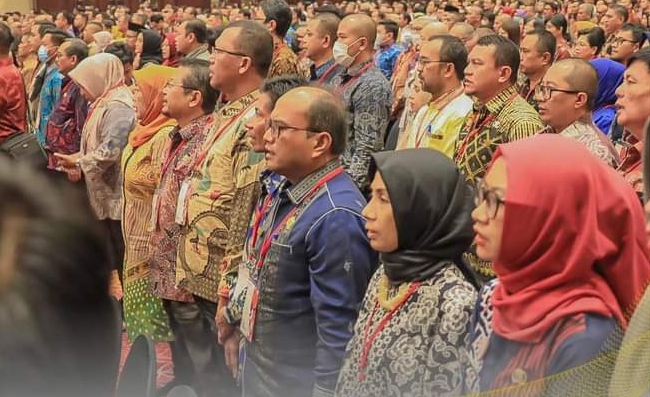 Pj.Walikota Padangsidimpuan,Dr.H.Letnan Dalimunthe,SKM,M.Kes,Hadiri Rakor Persiapan Pengadaan ASN Tahun 2024.
