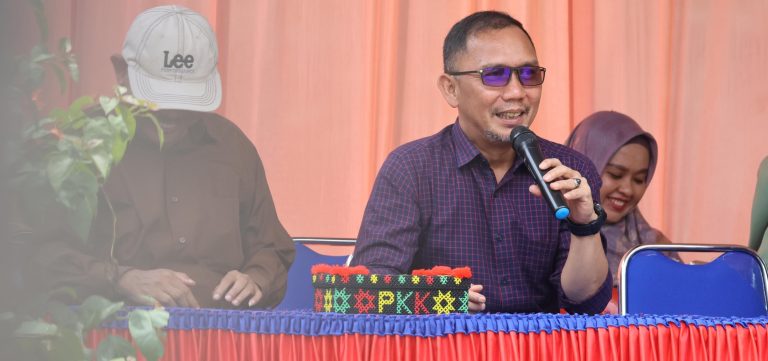 Desa Aek Gunung Di Harapkan Jadi Juara Lomba Desa Tingkat Provinsi.