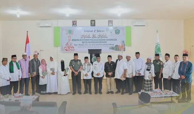 Pj.Walikota Hadiri Halal Bin Halal Dewan Pimpinan Majelis Ulama Indonesia.