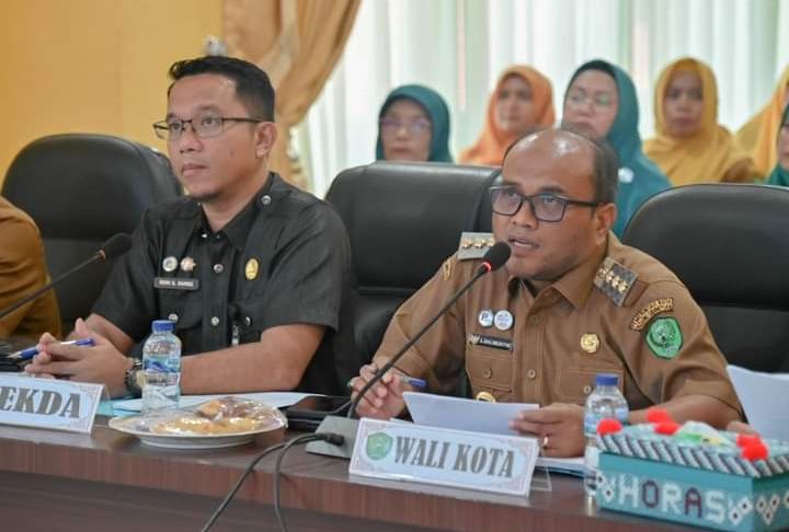 PJ Wali Kota Padangsidimpuan Paparkan 8 Aksi Konvergensi Percepatan Penurunan Stunting.