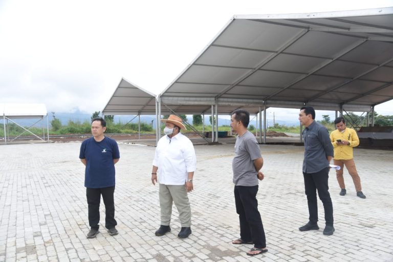 Jelang MTQ Tingkat Provsu,Bupati Tapsel Tinjau Kesiapan Pembangunan Gedung Astaka dan Infrastruktur Penunjang