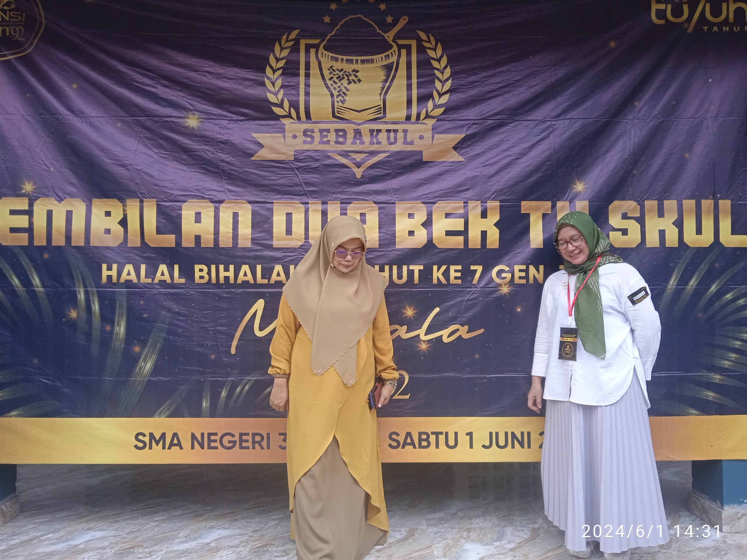SMAN 3 Depok, Gelar Halal Bihalal & Reuni Lulusan Angkatan 92