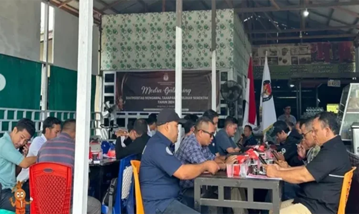 KPU Melawi Gelar Media Gathering Untuk Pemilukada 2024