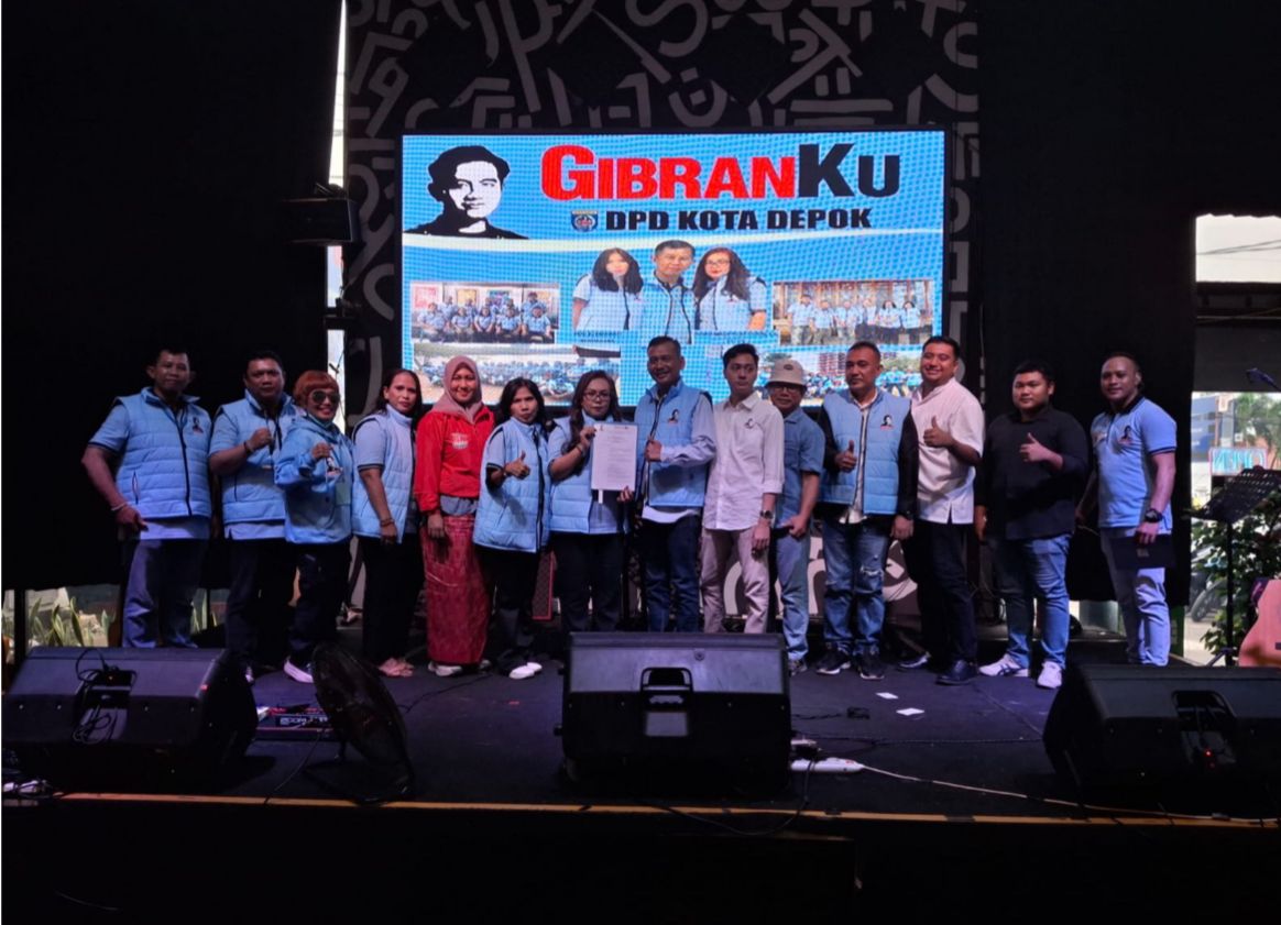 DPD Gibran-ku Kota Depok Gelar Konsolidasi dan Pelantikan Kepengurusan Untuk Periode 2025-2029.