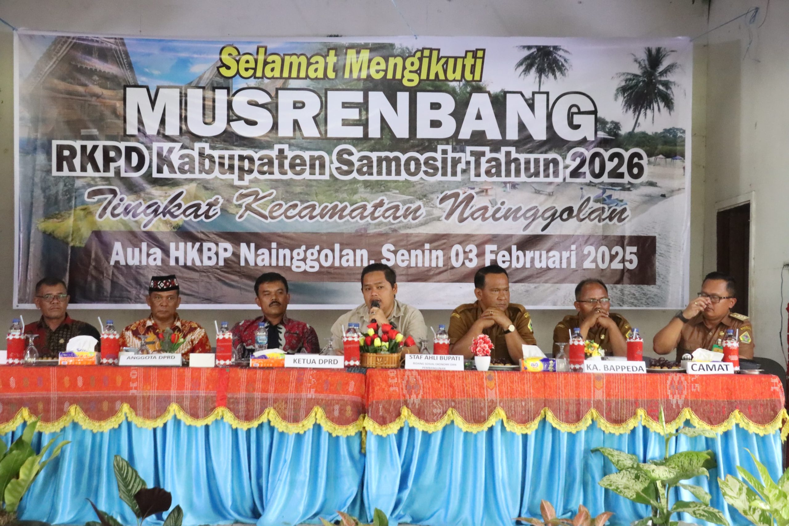 Musrenbang RKPD Kabupaten Samosir Tahun 2026 Tingkat Kecamatan Selesai Dilaksanakan. 