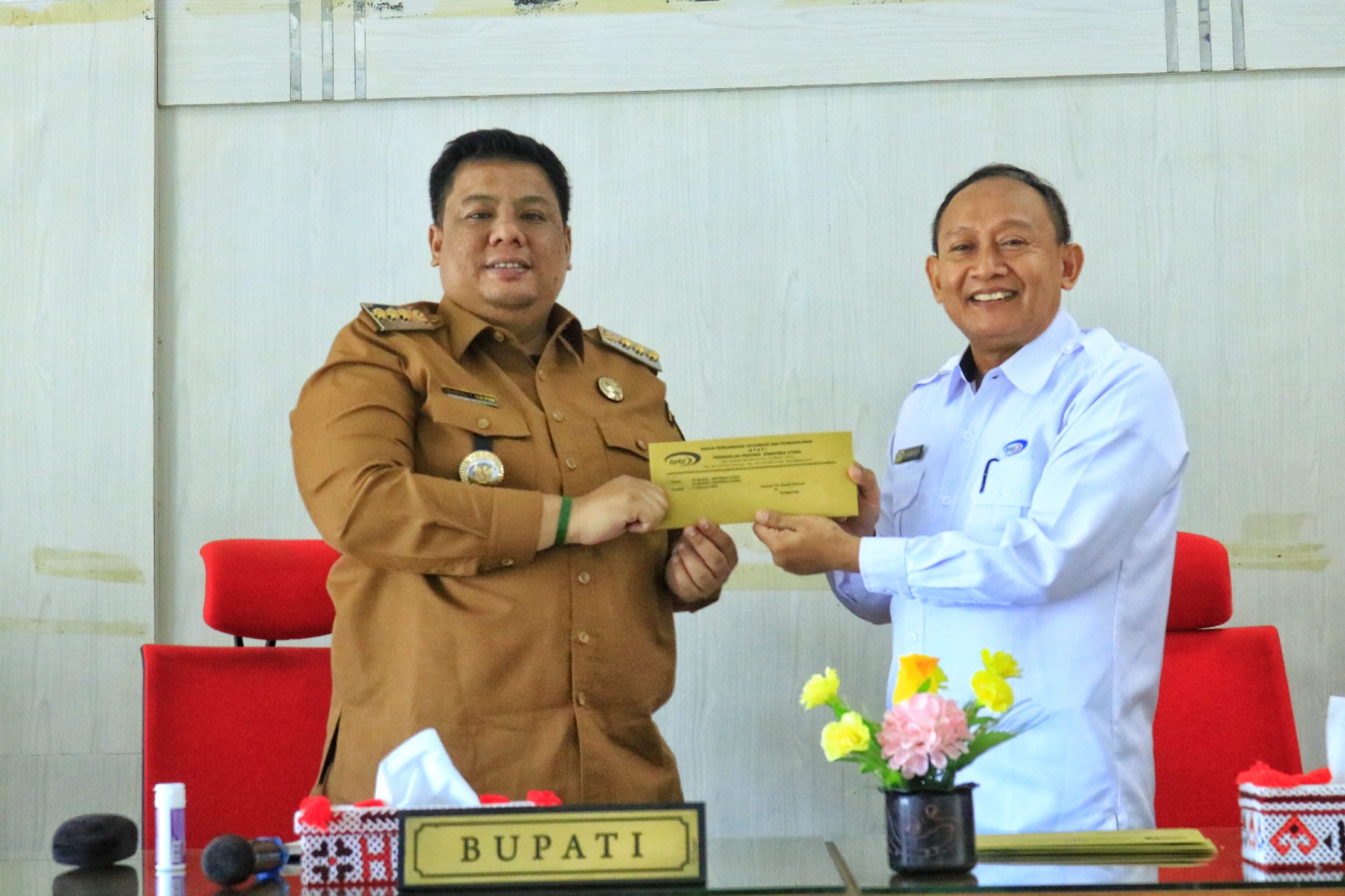 Dikunjungi BPKP SUMUT, Bupati Samosir Buka Entry Meeting Perencanaan Penganggaran