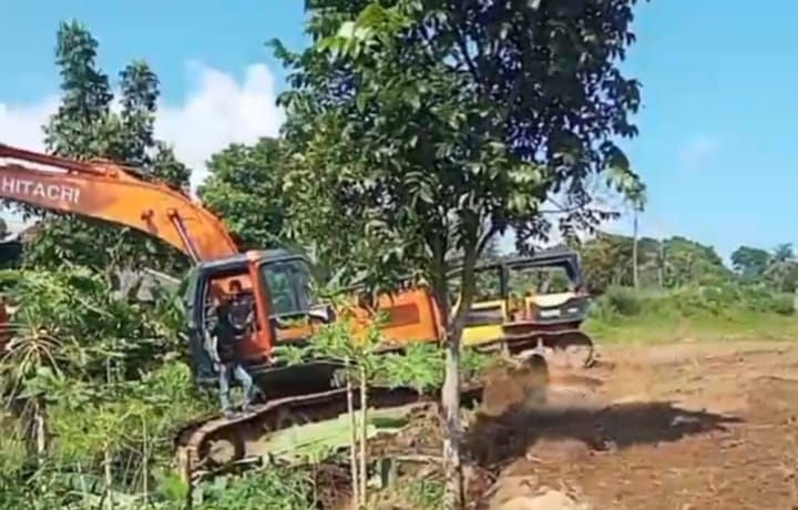 PT Prima Mustika Candra Rusak Pagar Pembatas