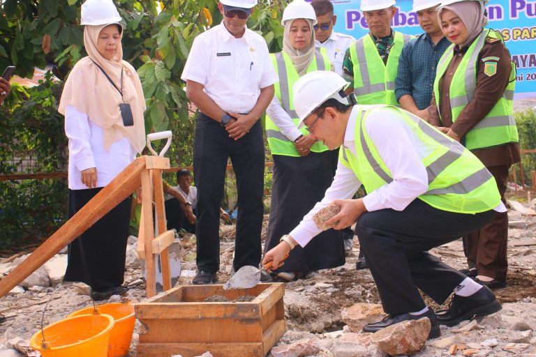 Pemko Payakumbuh Peletakan Batu Pertama Relokasi Puskesmas