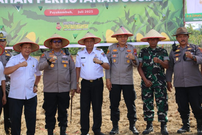 Pemko Payakumbuh Bersama Polri Dukung Swasembada Pangan Nasional