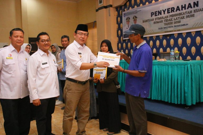 Pemko Payakumbuh Percepat Pengentasan RTLH