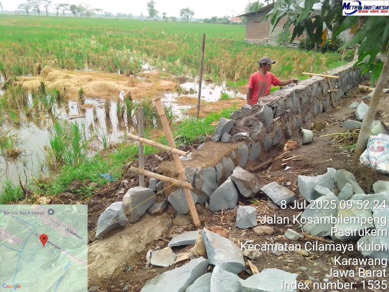 Diduga Muncul Lagi Proyek Siluman Di Wilayah Cilamaya Kulon.