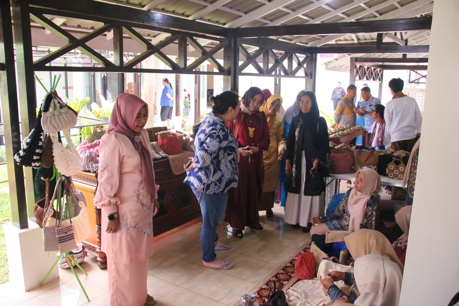 Dekranasda Kota Payakumbuh Menerima Kunjungan The Sak Bali Dekranasda Kota Payakumbuh Menerima Kunjungan The Sak Bali