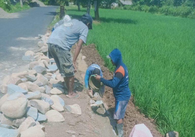 Di Wilayah Waringin Karya Di Duga Muncul Proyek Siluman Atau Tidak Bertuan.