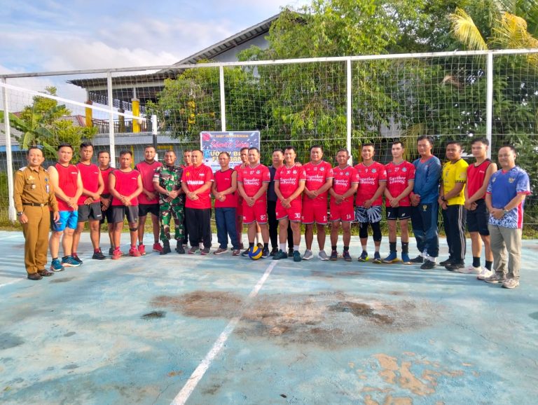 Volley Ball Fun Game Semarakan HUT RI Ke-80