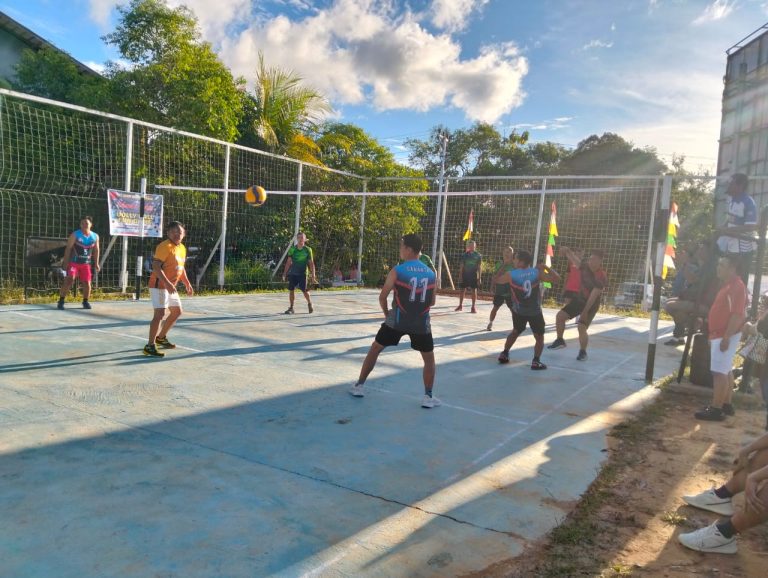 Tim Volley Ball DPRD Tekuk Kodim 1205/STG, Sementara APDESI Melaju Setelah Tim Volley Ball BS-PBK