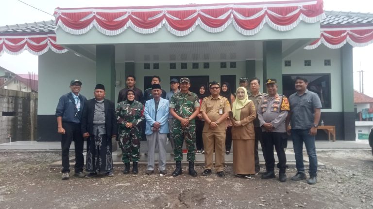 Dandim 0621 Bogor Resmikan Peletakan Batu Pertama