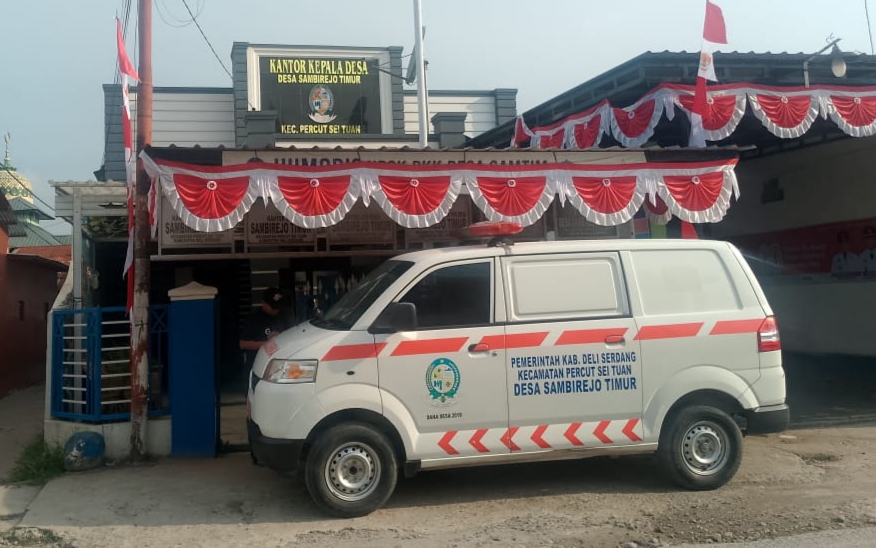 Penggunaan anggaran Dana desa TA 2024 di desa Sambirejo timur kecamatan Percut Seituan dipersoalkan