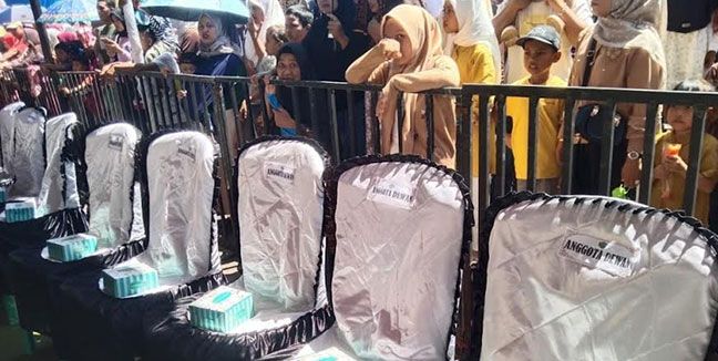 Anggota DPRD Padangsidimpuan Walk Out Dari Panggung Acara Perayaan Hari Kemerdekaan RI Ke 80 Hanya Karena Tidak Duduk Di Kursi Kehormatan.