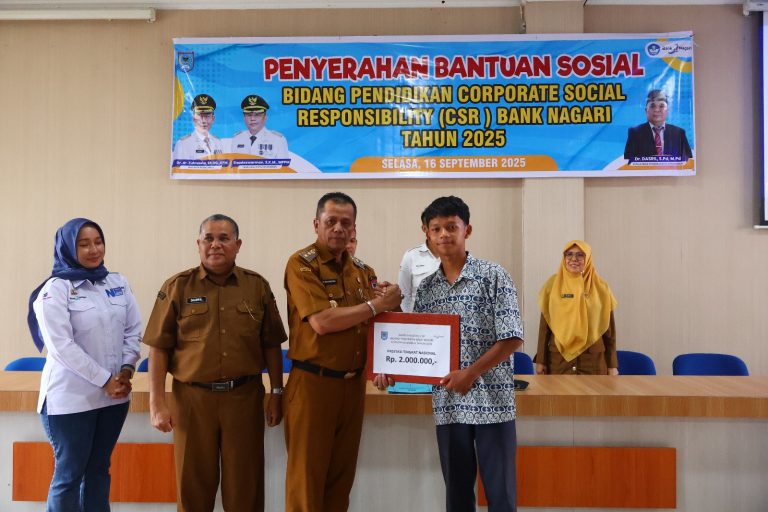 Pemko Payakumbuh Bersama Bank Nagari Komit Dukung Kemajuan Pendidikan
