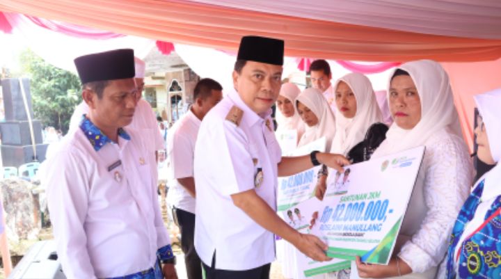 Hadiri Safari Maulid Nabi Muhammad SAW 1447 H,Wakil Bupati Tapsel Ajak Masyarakat Menjaga Ketenangan Dan Mendukung Program Pembangunan Daerah.